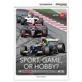 CDEI A2+ Sport, Game or Hobby? Low Intermediate Book with Online Access