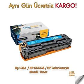 CE321A 128A HP Mavi Muadil Toner