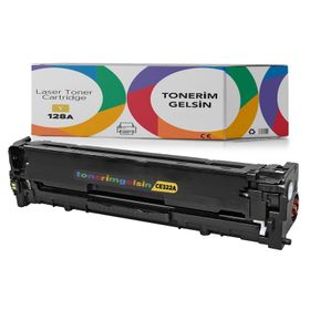 CE322A 128A HP Sarı Muadil Toner