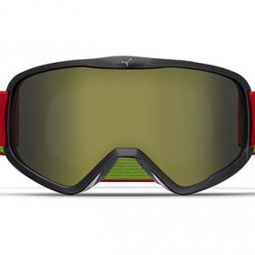 Cebe Razor L Mat Black Red Lime Dark Grey Flash Gold Siyah Cat.3 Kayak Gözlüğü