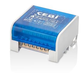 Çebi 10 Delikli 7x12 mm 908-02 125A 4 Kutup Dağıtım Ünitesi