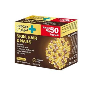 Cecemed Cece Cap Skin Hair Nails 2x30 Kapsül