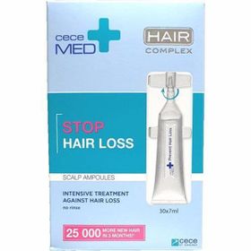 Cecemed Stop Hair Loss 30x7 ml Saç Dökülmesine Karşı Ampül