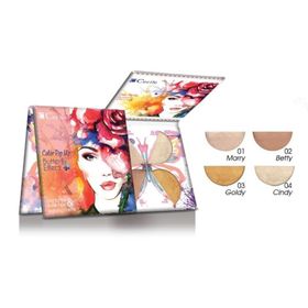 Cecile 4'lü Aydınlatıcı Palet Color Pop Up Butterfly Effect Illuminator Highlighter Bronzing Palette