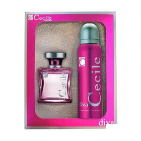 Cecile 8698438005685 Diva Edt 100 ml + Deodorant 150 ml Kadın Parfüm Seti
