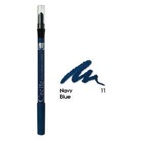 Cecile All Day Performance No: 11 Koyu Mavi Simli Eyeliner