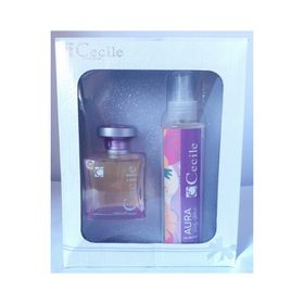 Cecile Aura EDT 100 ML Kadın Parfümü+ 100 ML Body Mist