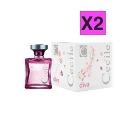 Cecile Diva EDT 2 x 100 ml Kadın Parfüm