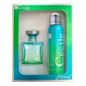 Cecile Floral Edt 100 ml Kadın Parfüm + 150 ml Deodorant