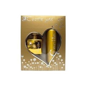 Cecıle Gold EDT 100 Ml ve Deodorant 150 Ml Bayan Parfüm Set