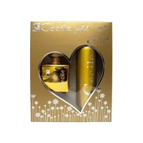 Cecıle Gold EDT 100 Ml ve Deodorant 150 Ml Bayan Parfüm Set