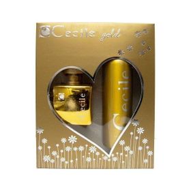 Cecıle Gold EDT 100 Ml ve Deodorant 150 Ml Bayan Parfüm Set
