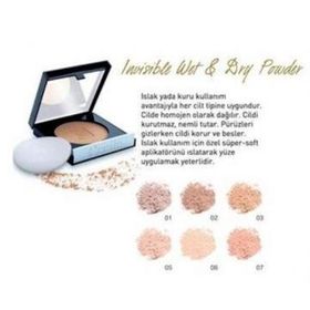 Cecile Invisible Wet Dry 01 Pudra