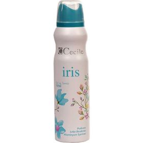 Cecile Iris 3x150 ml Kadın Sprey Deodorant