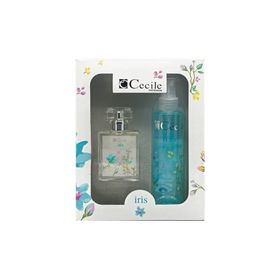 Cecile İris EDT 55 ML Kadın Parfüm+ 150 ML Body Mist