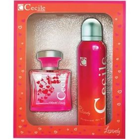 Cecile Lovely 100 ml EDT 150 ml Deodorant Kadın Set