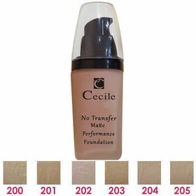 Cecile Mat Fondöten 202 No Transfer Matte Performance Foundatıon