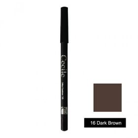 Cecile Silky Eyeliner 16 Koyu Kahve Göz Kalemi