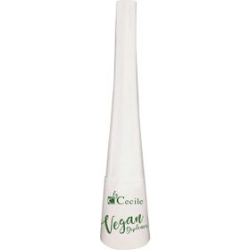 Cecile Vegan Siyah Dipliner