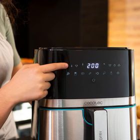 Cecotec CecoFry 5500 Pro XL 5.5 lt Inox Siyah Airfryer
