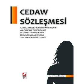 CEDAW SÖZLEŞMESİ - DEMET ÖZDAMAR