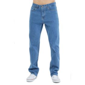 Cedy Denim CD346 Baggy Düz Kesim Açık Mavi Erkek Jeans Pantolon