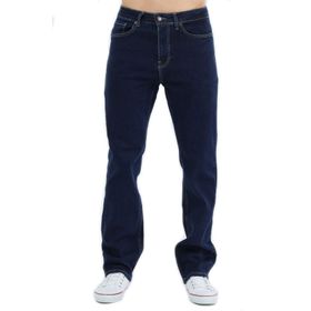Cedy Denim CD346 Baggy Düz Kesim Lacivert Erkek Jeans Pantolon