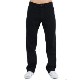 Cedy Denim CD346 Baggy Düz Kesim Siyah Erkek Jeans Pantolon