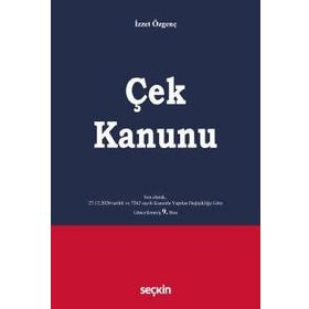 ÇEK KANUNU - İZZET ÖZGENÇ