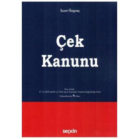 ÇEK KANUNU - İZZET ÖZGENÇ