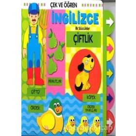 Çek ve Öğren İngilizce - Çiftlik Çiçek Yayıncılık