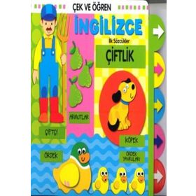 Çek ve Öğren İngilizce - Çiftlik Çiçek Yayıncılık