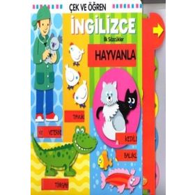 Çek ve Öğren İngilizce-Hayvanlar - Kolektif