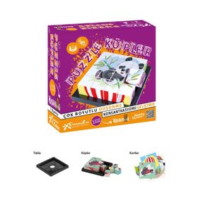 Çekirdek Zeka Puzzle Küpler Oyunu