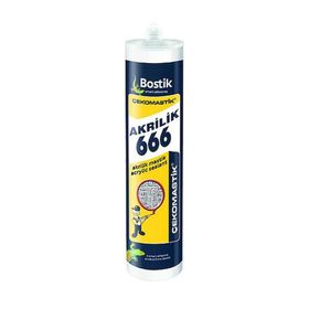 Çekomastik 666 Beyaz Akrilik Mastik