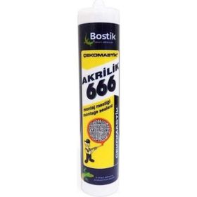 Çekomastik 666 Beyaz Akrilik Mastik