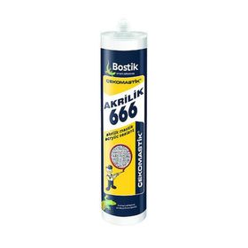 Çekomastik 666 Beyaz Akrilik Mastik