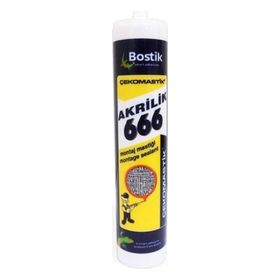 Çekomastik 666 Beyaz Akrilik Mastik