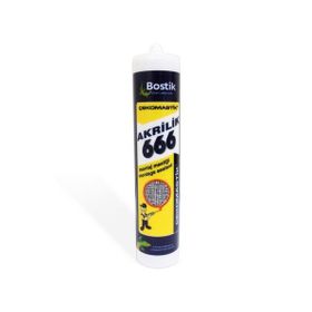 Çekomastik Akrilik 666 Montaj Beyaz 500 gr Mastiği