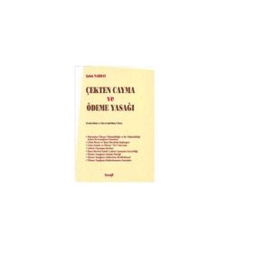 ÇEKTEN CAYMA VE ÖDEME YASAĞI - YEŞİM AKER