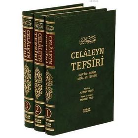 CELALEYN TEFSIRI TERCÜMESİ KURAN-I KERIM MEALI VE TEFSIRI (3 CILT, TAKIM) - CELALETTIN EL-MAHALLI;İMAM CELÂLEDDIN ES-SUYUTI