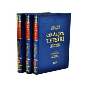 CELALEYN TEFSIRI TERCÜMESİ KURAN-I KERIM MEALI VE TEFSIRI (3 CILT, TAKIM) - CELALETTIN EL-MAHALLI;İMAM CELÂLEDDIN ES-SUYUTI