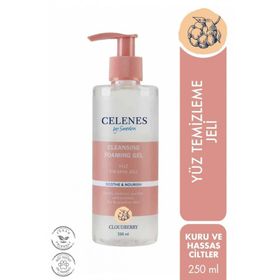 Celenes 250 ml Kuru Hassas Cloudberry Yüz Yıkama Jeli
