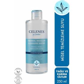 Celenes 250 ml Thermal Misel Yağlı ve Karma Cilt Temizleme Suyu