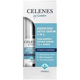 Celenes By Sweden 30 ML Thermal 3 In 1 Canlandırıcı Detox Serum