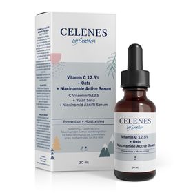 Celenes C Vitamini %12.5 ve Yulaf Sütü ve Niacinamid 30 ml Serum