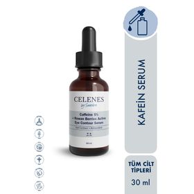 Celenes Caffeine %5 + Rowan Berries 30 ml Göz Serumu