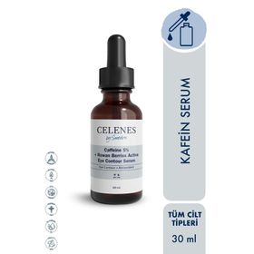 Celenes Caffeine %5 + Rowan Berries 30 ml Göz Serumu