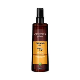 Celenes Herbal 15 SPF 200 ml Bronzlaştırıcı Yağ