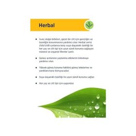Celenes Herbal Kuru ve Hassas Ciltler SPF50 50 ml Güneş Kremi